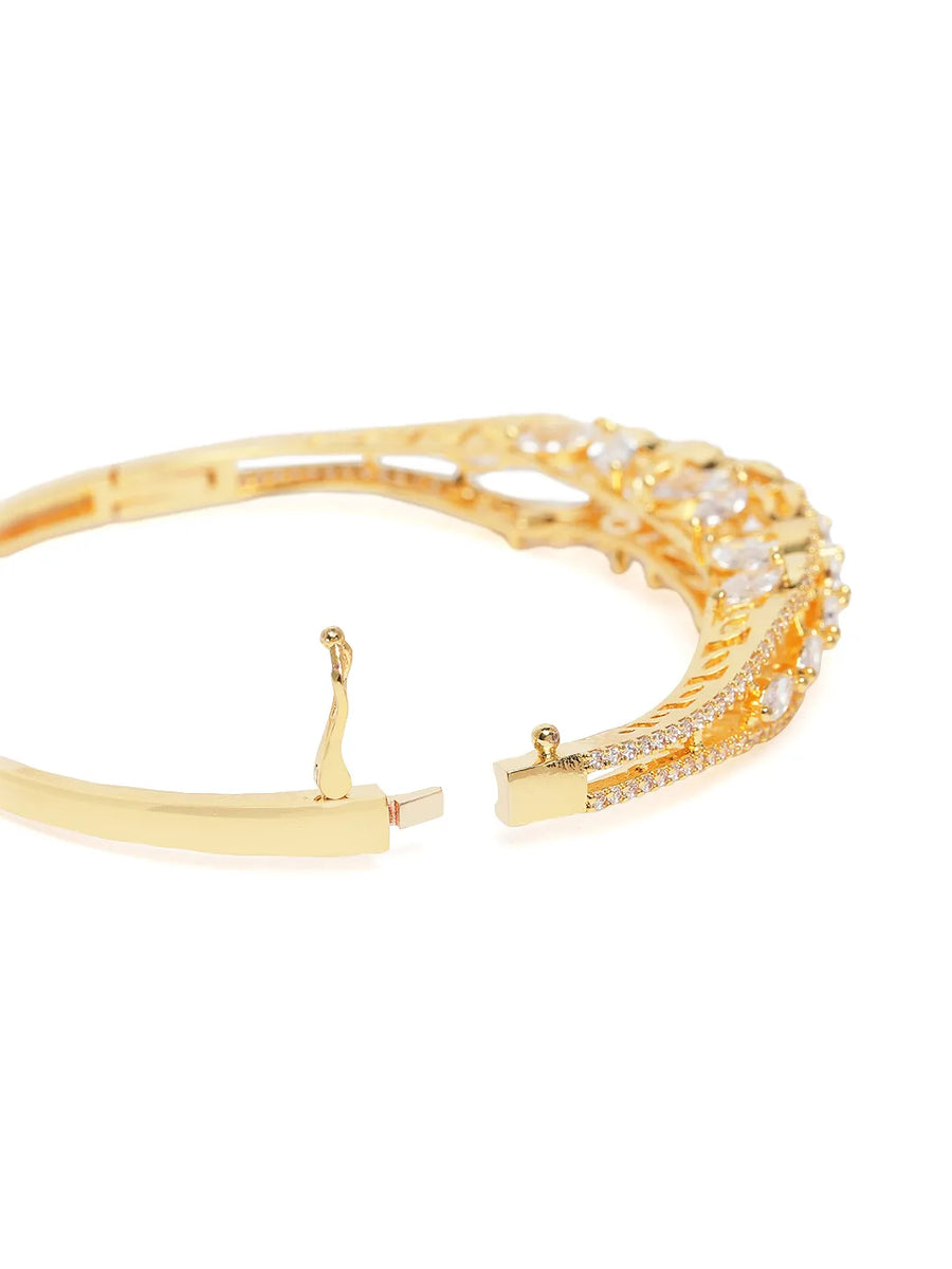 Royal Cut CZ Stone kada Bracelet