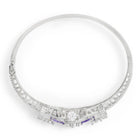 Timeless Amethyst Crystal Sparkle Bangle