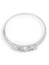 Timeless Amethyst Crystal Sparkle Bangle