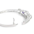 Timeless Amethyst Crystal Sparkle Bangle