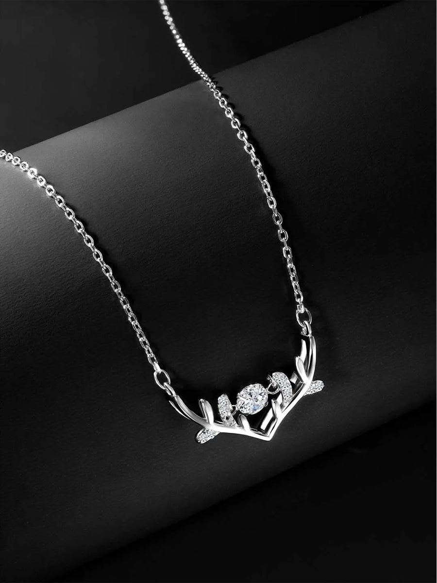 CZ Pendant Chain – Sparkling Fashion Jewellery by Peora

