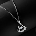 Cascade CZ Pendant Chain – Flowing Fashion Jewellery by Peora

