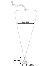Charm Cascade CZ Pendant Chain