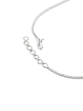 Rosaline Grace Fan Pattern Necklace Set - Purple