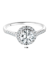 Gleaming Grace CZ Solitaire Ring