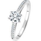 Crystal Shine Ring by Peora – Sparkle with Grace & Style