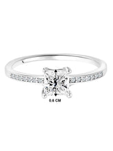 Luminary Love CZ Solitaire Ring