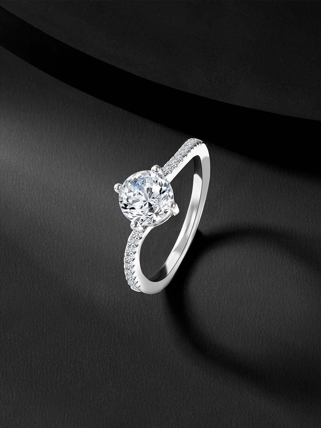 CZ Star Glow Ring