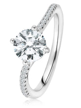 CZ Star Glow Sparkling Ring Design
