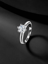 Dazzling Silver Crystal Glow Ring