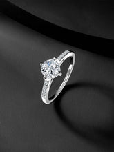Elegantly Sculpted Crystal Beauty Ring