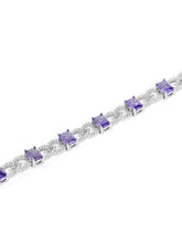 Celestial Amethyst Crystal Link Bracelet