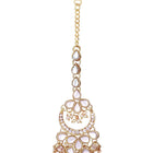 Maang Tikka Set – Elegant Bridal Forehead Jewellery | Peora

