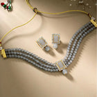 Pearl Choker Set by Peora | Elegant Pearl Fashion Jewellery

