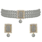 Pearl Choker Set by Peora | Elegant Pearl Fashion Jewellery

