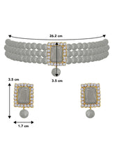 Pearl Choker Set by Peora | Elegant Pearl Fashion Jewellery

