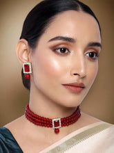 Pearl Choker Set by Peora | Elegant Pearl Fashion Jewellery

