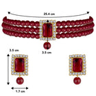 Pearl Choker Set by Peora | Elegant Pearl Fashion Jewellery

