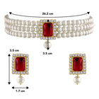 Pearl Choker Set by Peora | Elegant Pearl Fashion Jewellery

