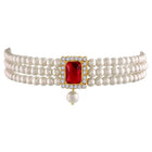 Pearl Choker Set by Peora | Elegant Pearl Fashion Jewellery

