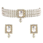 Pearl Choker Set by Peora | Elegant Pearl Fashion Jewellery


