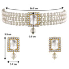 Pearl Choker Set by Peora | Elegant Pearl Fashion Jewellery

