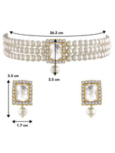 Pearl Choker Set by Peora | Elegant Pearl Fashion Jewellery

