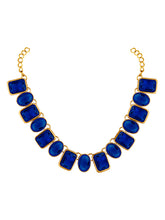 Sapphire Serenity Blue Necklace Set