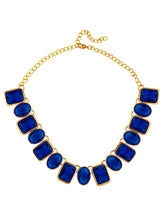 Sapphire Serenity Blue Necklace Set