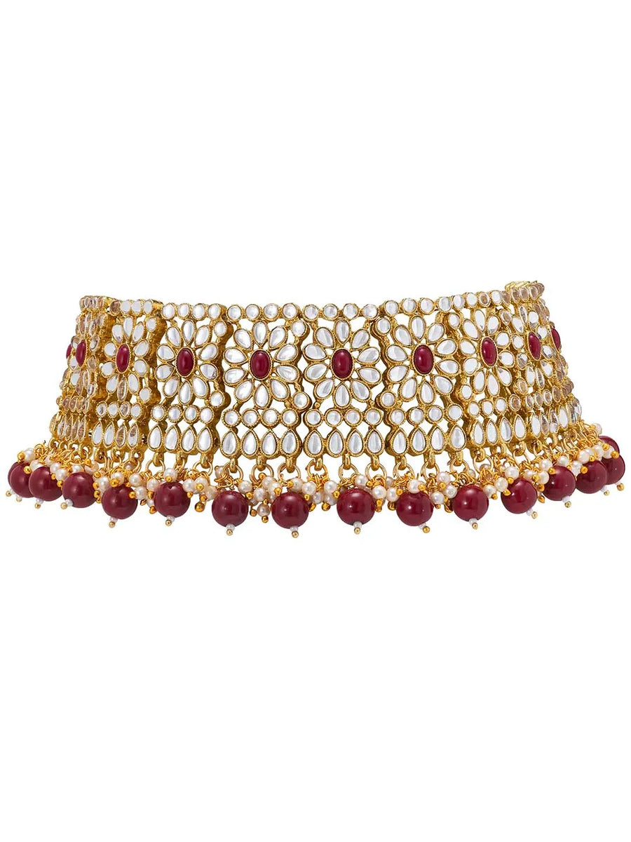 Crystal Choker Set by Peora – Sparkle with Sophisticated Style