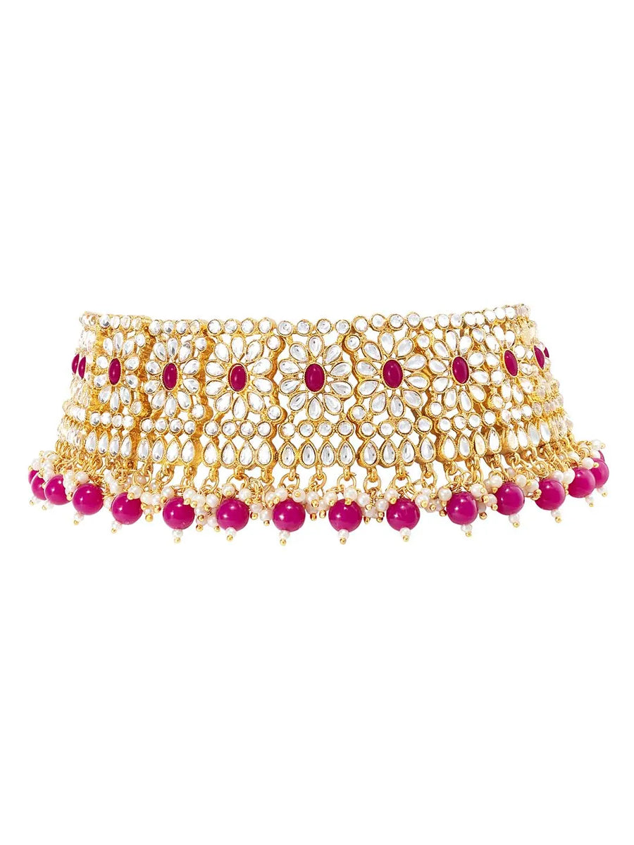 Crystal Choker Set by Peora – Sparkle with Sophisticated Style