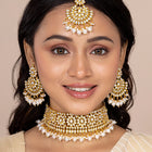 Ornamental Opulence Kundan Necklace Set