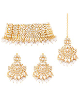 Ornamental Opulence Kundan Necklace Set