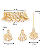 Ornamental Opulence Kundan Necklace Set