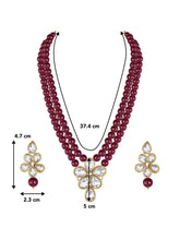 Beaded Necklace Set by Peora | Colourful Fashion Jewellery for Women

