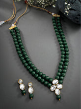 Earthly Elegance Green Necklace Set