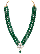 Earthly Elegance Green Necklace Set