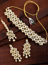 Charm in Every Strand Pearl & Stone Choker Set