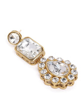 Gracefully Layered Kundan Necklace Set - Green