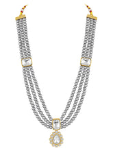 Gracefully Layered Kundan Necklace Set