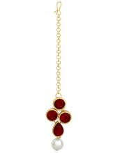 Crimson Petals Choker Set