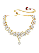 Chic Simplicity Kundan Necklace Set