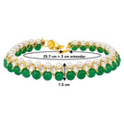 Anklet with Faux Beads | Trendy & Elegant by Peora

