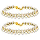 Anklet with Faux Beads | Trendy & Elegant by Peora

