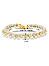 Anklet with Faux Beads | Trendy & Elegant by Peora

