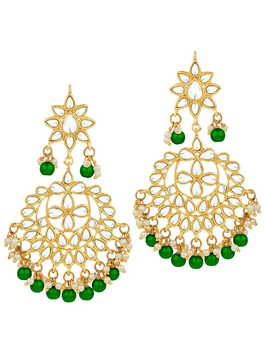 Emerald Enchantment Bridal Jewellery Set | Regal Bridal Collection by Peora