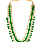 Emerald Enchantment Bridal Jewellery Set | Regal Bridal Collection by Peora