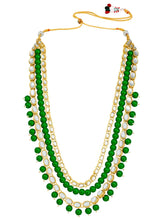 Emerald Enchantment Bridal Jewellery Set | Regal Bridal Collection by Peora