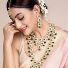 Luxurious Sage Serenade Bridal Set