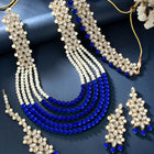 Bridal Bloom Kundan & Pearl Set | Elegant Bridal Jewellery by Peora